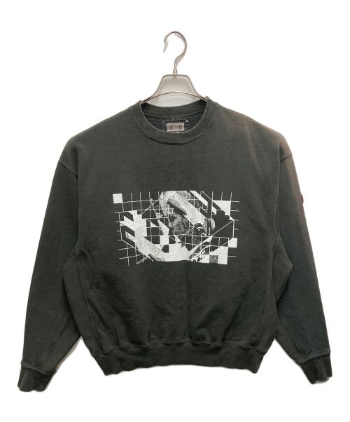 C.E CAV EMPT（シーイー キャブエンプト）C.E CAV EMPT (シーイー キャブエンプト) プルオーバースウェット ブラウン サイズ:SIZE Mの古着・服飾アイテム
