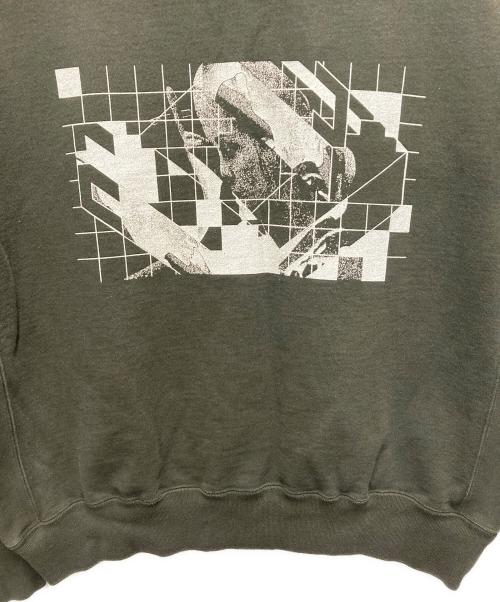 C.E CAV EMPT（シーイー キャブエンプト）C.E CAV EMPT (シーイー キャブエンプト) プルオーバースウェット ブラウン サイズ:SIZE Mの古着・服飾アイテム