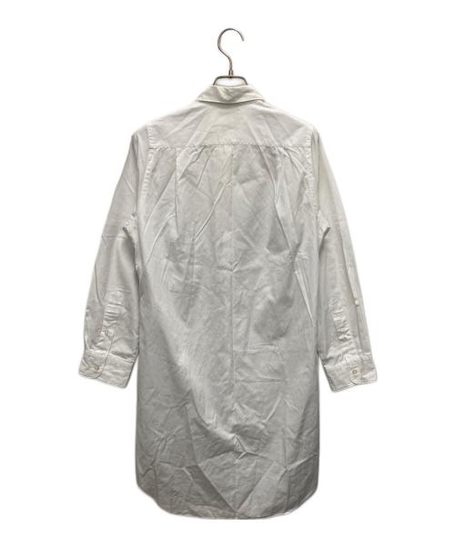 JUNYA WATANABE COMME des GARCONS（ジュンヤワタナベ コムデギャルソン）JUNYA WATANABE COMME des GARCONS ((ジュンヤワタナベ コムデギャルソン) 長袖ワンピース ホワイト×ブラック サイズ:SIZE XSの古着・服飾アイテム