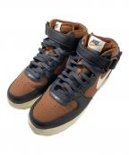 NIKEナイキ）の古着「ハイカットスニーカー　AIR FORCE 1 MID '07」｜ブラウン