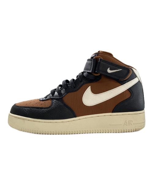 NIKE（ナイキ）NIKE (ナイキ) ハイカットスニーカー　AIR FORCE 1 MID '07 ブラウン サイズ:UK9の古着・服飾アイテム
