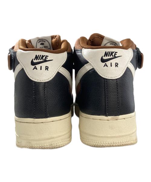 NIKE（ナイキ）NIKE (ナイキ) ハイカットスニーカー　AIR FORCE 1 MID '07 ブラウン サイズ:UK9の古着・服飾アイテム