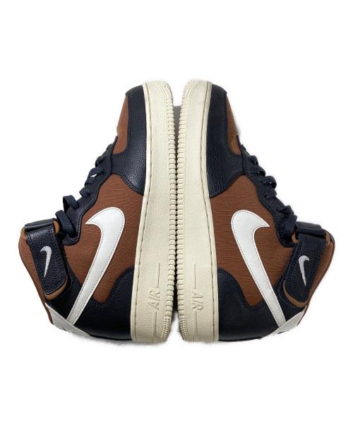 NIKE（ナイキ）NIKE (ナイキ) ハイカットスニーカー　AIR FORCE 1 MID '07 ブラウン サイズ:UK9の古着・服飾アイテム