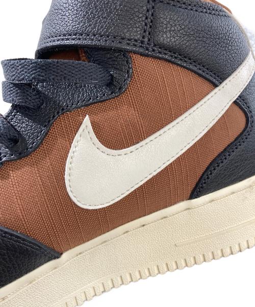 NIKE（ナイキ）NIKE (ナイキ) ハイカットスニーカー　AIR FORCE 1 MID '07 ブラウン サイズ:UK9の古着・服飾アイテム