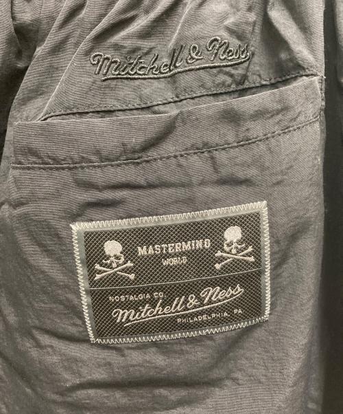 Mastermind WORLD（マスターマインド ワールド）Mastermind WORLD (マスターマインド ワールド) MITCHELL & NESS (ミッチェルアンドネス) パンツ ブラック サイズ:SIZE XLの古着・服飾アイテム