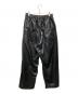 COOTIE PRODUCTIONS (クーティープロダクツ) フェイクレザーパンツ ブラック サイズ:SIZE S：19000円