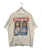 SAINT TEARSセントティアーズ）の古着「半袖カットソー　セントマイケル」｜ホワイト