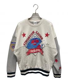adidas（アディダス）の古着「アーカイブ ベースボール スウェットシャツ」｜グレー