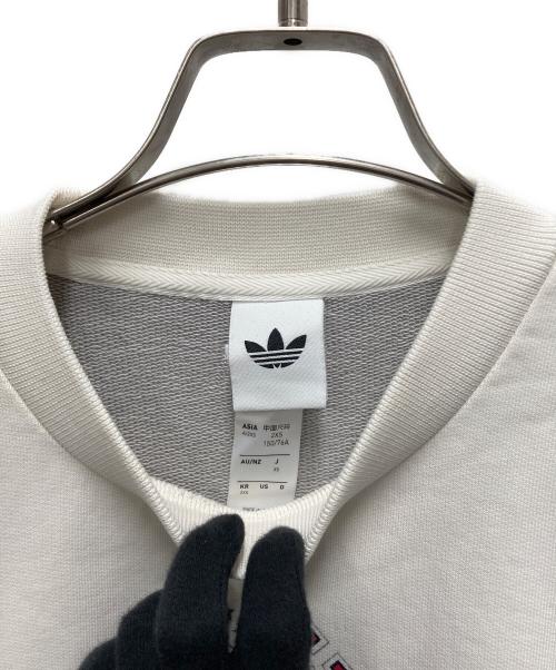 adidas（アディダス）adidas (アディダス) アーカイブ ベースボール スウェットシャツ グレー サイズ:SIZE XSの古着・服飾アイテム