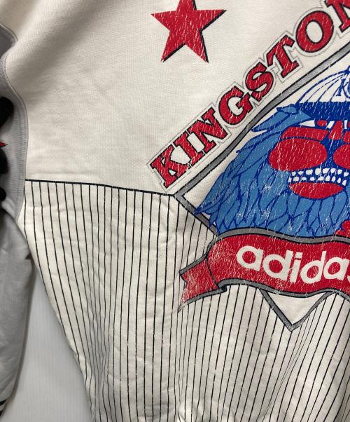 adidas（アディダス）adidas (アディダス) アーカイブ ベースボール スウェットシャツ グレー サイズ:SIZE XSの古着・服飾アイテム