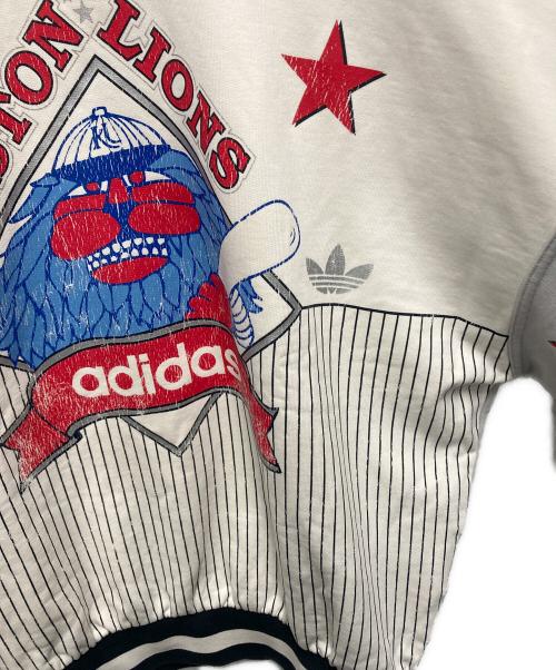 adidas（アディダス）adidas (アディダス) アーカイブ ベースボール スウェットシャツ グレー サイズ:SIZE XSの古着・服飾アイテム