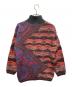Coogi (クージー) 厚手ニット グレー×レッド サイズ:SIZE XS：12000円