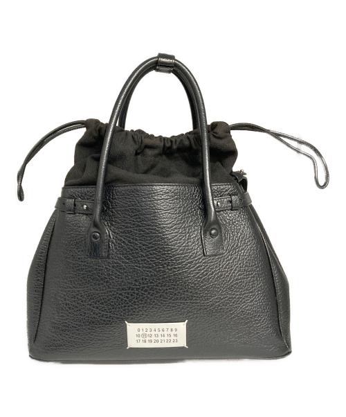 Maison Margiela（メゾンマルジェラ）Maison Margiela (メゾンマルジェラ) 5AC ドローストリングバッグ ブラックの古着・服飾アイテム