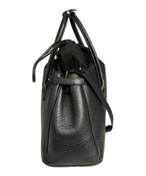Maison Margiela（メゾンマルジェラ）Maison Margiela (メゾンマルジェラ) 5AC ドローストリングバッグ ブラックの古着・服飾アイテム