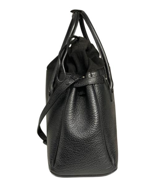 Maison Margiela（メゾンマルジェラ）Maison Margiela (メゾンマルジェラ) 5AC ドローストリングバッグ ブラックの古着・服飾アイテム