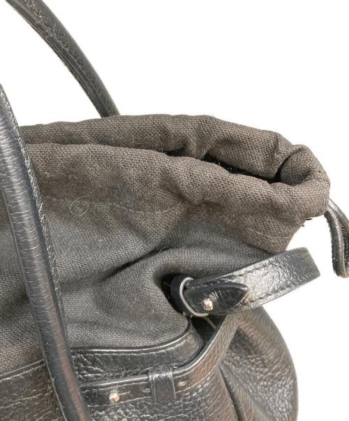 Maison Margiela（メゾンマルジェラ）Maison Margiela (メゾンマルジェラ) 5AC ドローストリングバッグ ブラックの古着・服飾アイテム