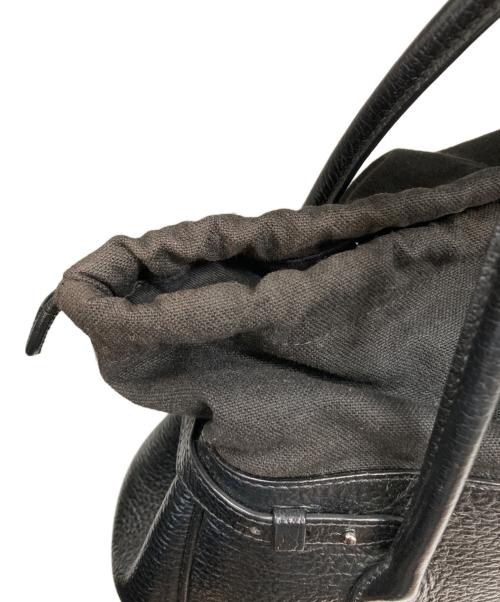 Maison Margiela（メゾンマルジェラ）Maison Margiela (メゾンマルジェラ) 5AC ドローストリングバッグ ブラックの古着・服飾アイテム
