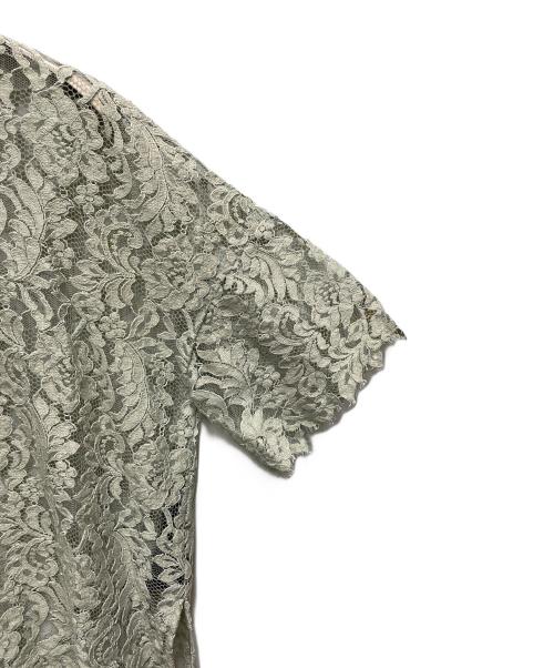 Room no.8（ルームエイト）Room no.8 (ルームエイト) 半袖ブラウス グリーン サイズ:SIZE 2の古着・服飾アイテム