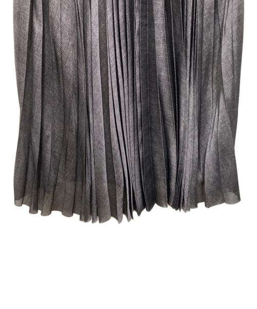 sacai（サカイ）sacai (サカイ) デニムスカート ブラック サイズ:SIZE 2（約M～L相当）の古着・服飾アイテム