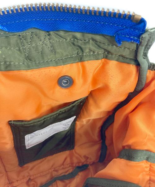sacai× PORTER（サカイ×ポーター）sacai× PORTER (サカイ×ポーター) タンカーヘルメットバッグ グリーンの古着・服飾アイテム