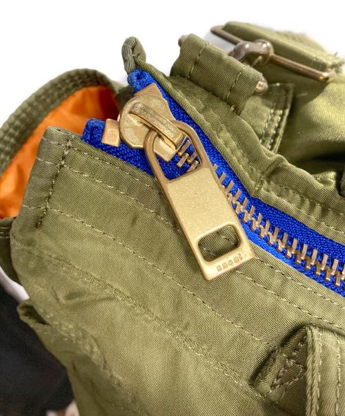 sacai× PORTER（サカイ×ポーター）sacai× PORTER (サカイ×ポーター) タンカーヘルメットバッグ グリーンの古着・服飾アイテム