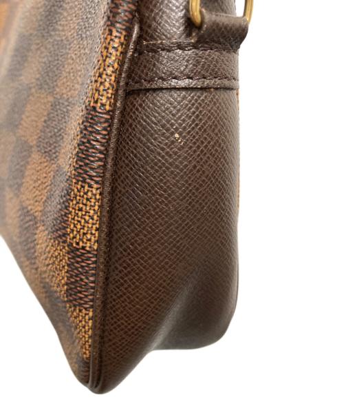 LOUIS VUITTON（ルイ ヴィトン）LOUIS VUITTON (ルイ ヴィトン) トゥルースメイクアップ ダミエ ブラウンの古着・服飾アイテム