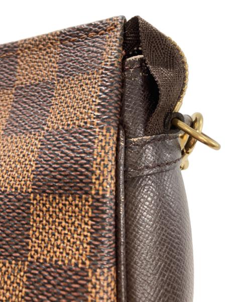 LOUIS VUITTON（ルイ ヴィトン）LOUIS VUITTON (ルイ ヴィトン) トゥルースメイクアップ ダミエ ブラウンの古着・服飾アイテム