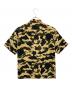 A BATHING APE (アベイシングエイプ) 半袖シャツ グリーン サイズ:SIZE S：18000円