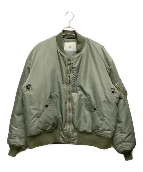 gold（ゴールド）gold (ゴールド) MA-1ジャケット グリーン サイズ:SIZE Lの古着・服飾アイテム