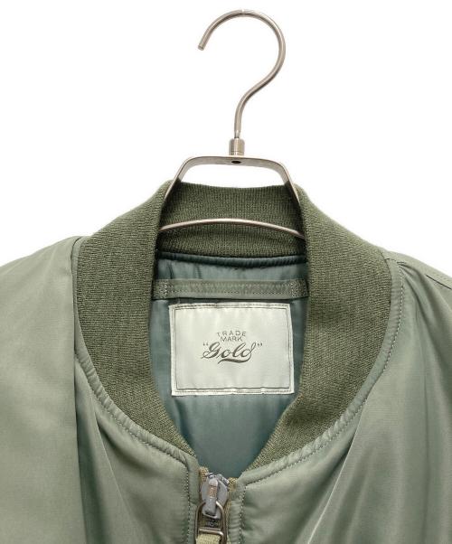 gold（ゴールド）gold (ゴールド) MA-1ジャケット グリーン サイズ:SIZE Lの古着・服飾アイテム