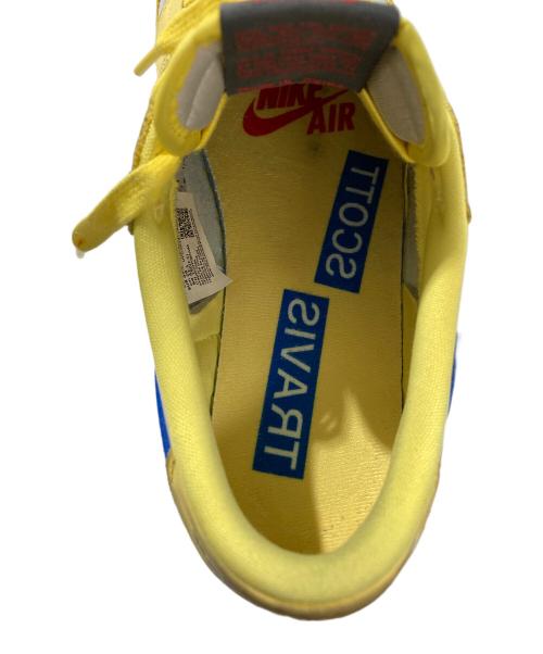 NIKE（ナイキ）NIKE (ナイキ) ローカットスニーカー　Air Jordan 1 Retro Low OG NIKE TRAVIS SCOTT イエロー サイズ:UK9.5の古着・服飾アイテム