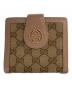 GUCCI（グッチ）の古着「2つ折り財布　GGキャンバス」