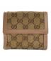 GUCCI (グッチ) 2つ折り財布　GGキャンバス：11000円