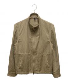 LARDINI（ラルディーニ）の古着「ジップアップジャケット」｜オリーブ