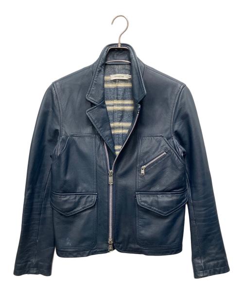 nonnative（ノンネイティブ）nonnative (ノンネイティブ) ライダースジャケット ネイビーの古着・服飾アイテム