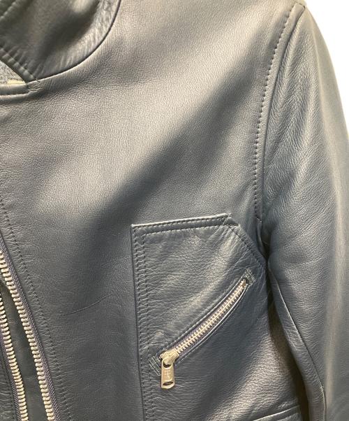 nonnative（ノンネイティブ）nonnative (ノンネイティブ) ライダースジャケット ネイビーの古着・服飾アイテム