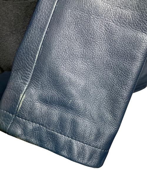 nonnative（ノンネイティブ）nonnative (ノンネイティブ) ライダースジャケット ネイビーの古着・服飾アイテム