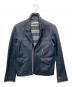 nonnative（ノンネイティブ）の古着「ライダースジャケット」｜ネイビー
