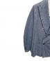 中古・古着 stile latino (スティレラティーノ) ダブル6Bジャケット ブルー サイズ:サイズ表記なし：18000円