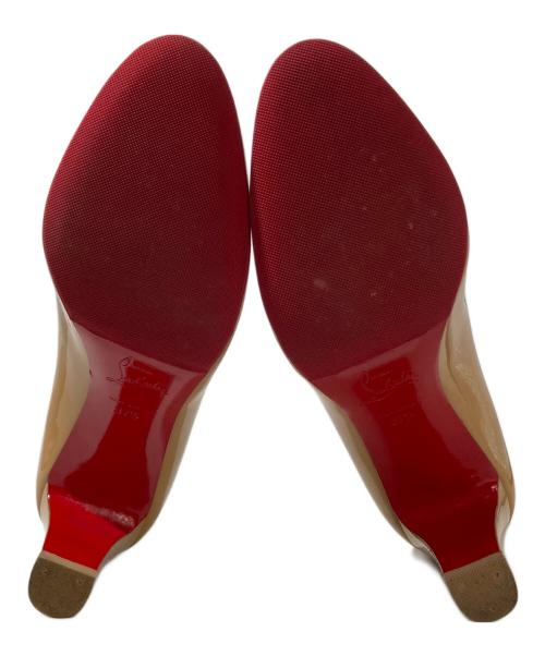 Christian Louboutin（クリスチャン・ルブタン）Christian Louboutin (クリスチャン・ルブタン) ハイヒールパンプス ベージュ サイズ:37 1/2（約23.5cm〜24.0cm 相当）の古着・服飾アイテム