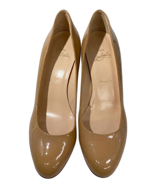 Christian Louboutin（クリスチャン・ルブタン）Christian Louboutin (クリスチャン・ルブタン) ハイヒールパンプス ベージュ サイズ:37 1/2（約23.5cm〜24.0cm 相当）の古着・服飾アイテム