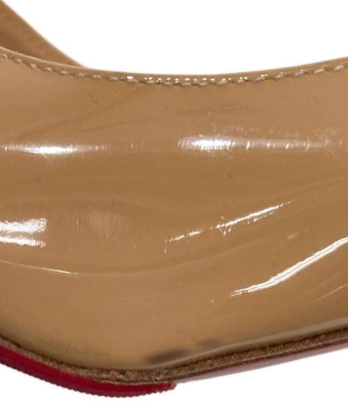 Christian Louboutin（クリスチャン・ルブタン）Christian Louboutin (クリスチャン・ルブタン) ハイヒールパンプス ベージュ サイズ:37 1/2（約23.5cm〜24.0cm 相当）の古着・服飾アイテム