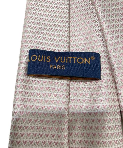 LOUIS VUITTON（ルイ ヴィトン）LOUIS VUITTON (ルイ ヴィトン) ネクタイ ピンク サイズ:不明(記載なし)の古着・服飾アイテム