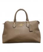 COACHコーチ）の古着「2WAYバッグ　ジョージア サッチェル」｜グレー