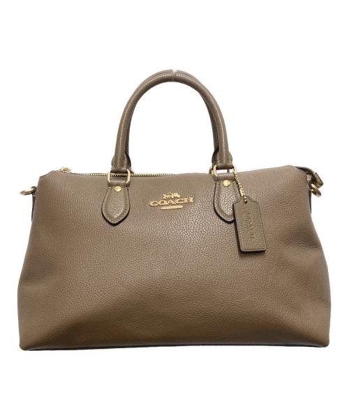 COACH（コーチ）COACH (コーチ) 2WAYバッグ　ジョージア サッチェル グレーの古着・服飾アイテム