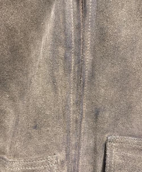 POLO RALPH LAUREN（ポロ・ラルフローレン）POLO RALPH LAUREN (ポロ・ラルフローレン) G-1スウェードジャケット グリーン サイズ:SIZE Mの古着・服飾アイテム