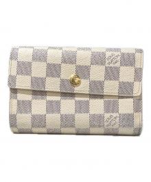 LOUIS VUITTON（ルイ ヴィトン）の古着「3つ折り財布」｜ホワイト