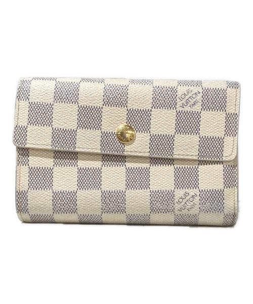 LOUIS VUITTON（ルイ ヴィトン）LOUIS VUITTON (ルイ ヴィトン) 3つ折り財布 ホワイトの古着・服飾アイテム