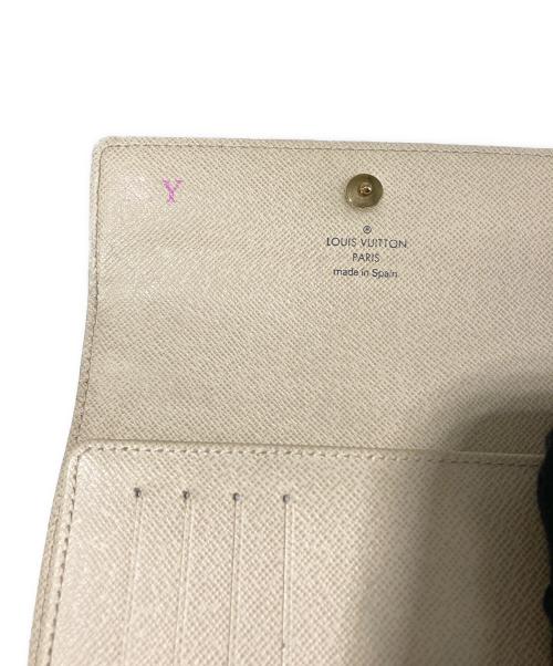 LOUIS VUITTON（ルイ ヴィトン）LOUIS VUITTON (ルイ ヴィトン) 3つ折り財布 ホワイトの古着・服飾アイテム