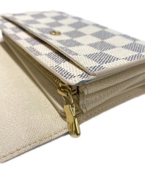 LOUIS VUITTON（ルイ ヴィトン）LOUIS VUITTON (ルイ ヴィトン) 3つ折り財布 ホワイトの古着・服飾アイテム